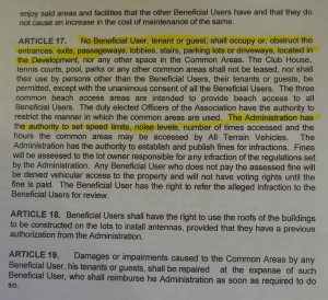 Article 17 lock out rule