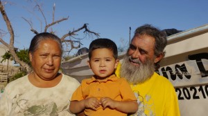 Chalunga his wife & grandson