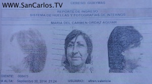 Carmen Ordaz Mug Shot newer