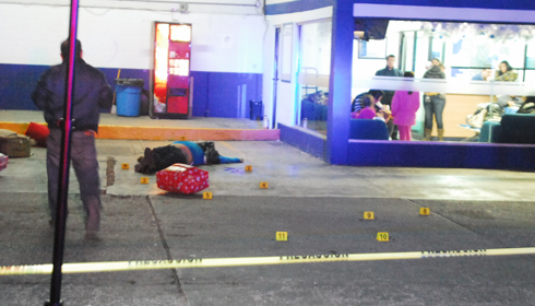 Ricardo Garcia Rojas shot dead at TAP Bus station