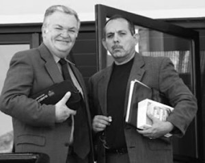 Pedro pictured at right